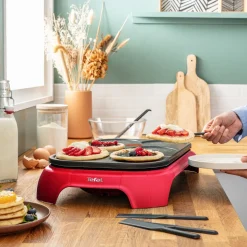 Appareil à crêpes PY55C5FO - Rouge
