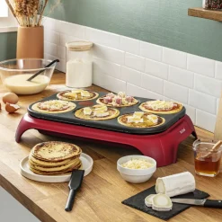 Appareil à crêpes PY55C5FO - Rouge