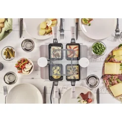 Appareil à raclette 4 personnes 009408 - Transparent