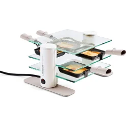 Appareil à raclette 4 personnes 009408 - Transparent