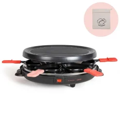Appareil à raclette 6 personnes 800w - DOC307