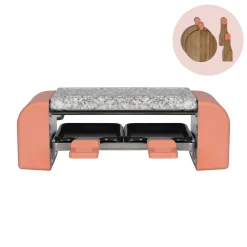 Appareil à raclette DUO DOC306 - Corail