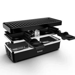 Appareil à raclette Plug & Share RE230812 - Noir