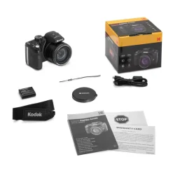 Appareil photo Bridge AZ425 Black + 1 Batterie + Etui