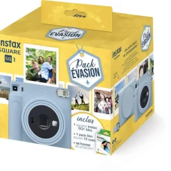 Appareil photo Instantané Pack Evasion SQ1 Bleu