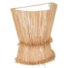 Applique Murale en Raphia Loa 35cm Beige