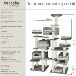 Arbre à Chat Entissar 214 cm