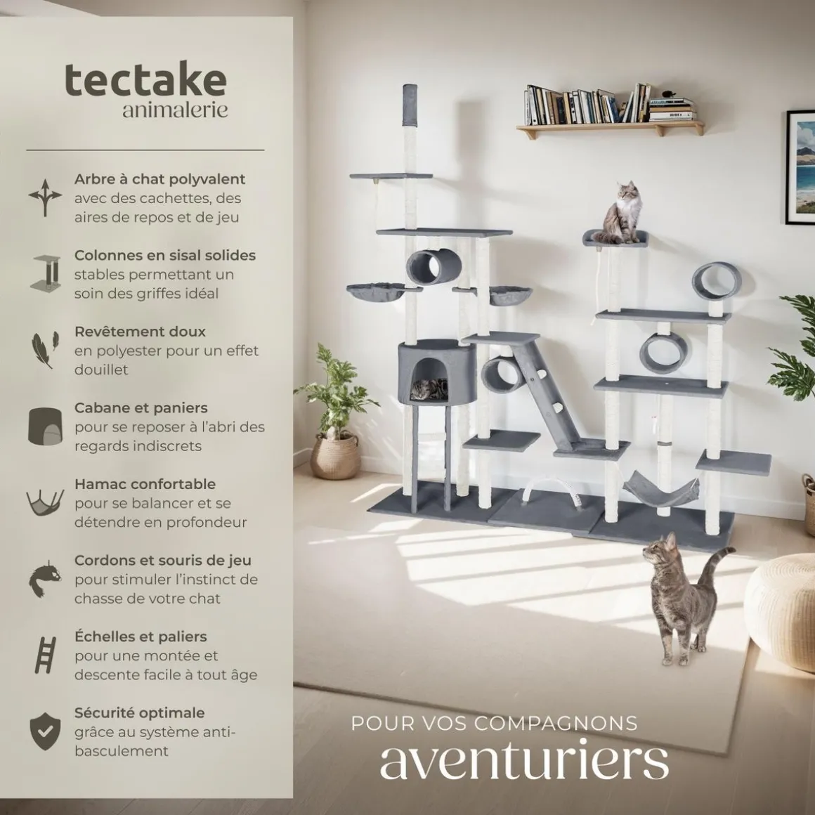Arbre à Chat Snooky 261 cm