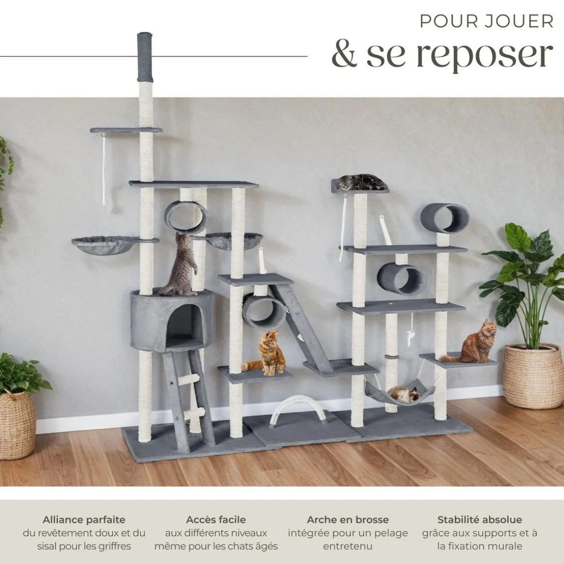 Arbre à Chat Snooky 261 cm