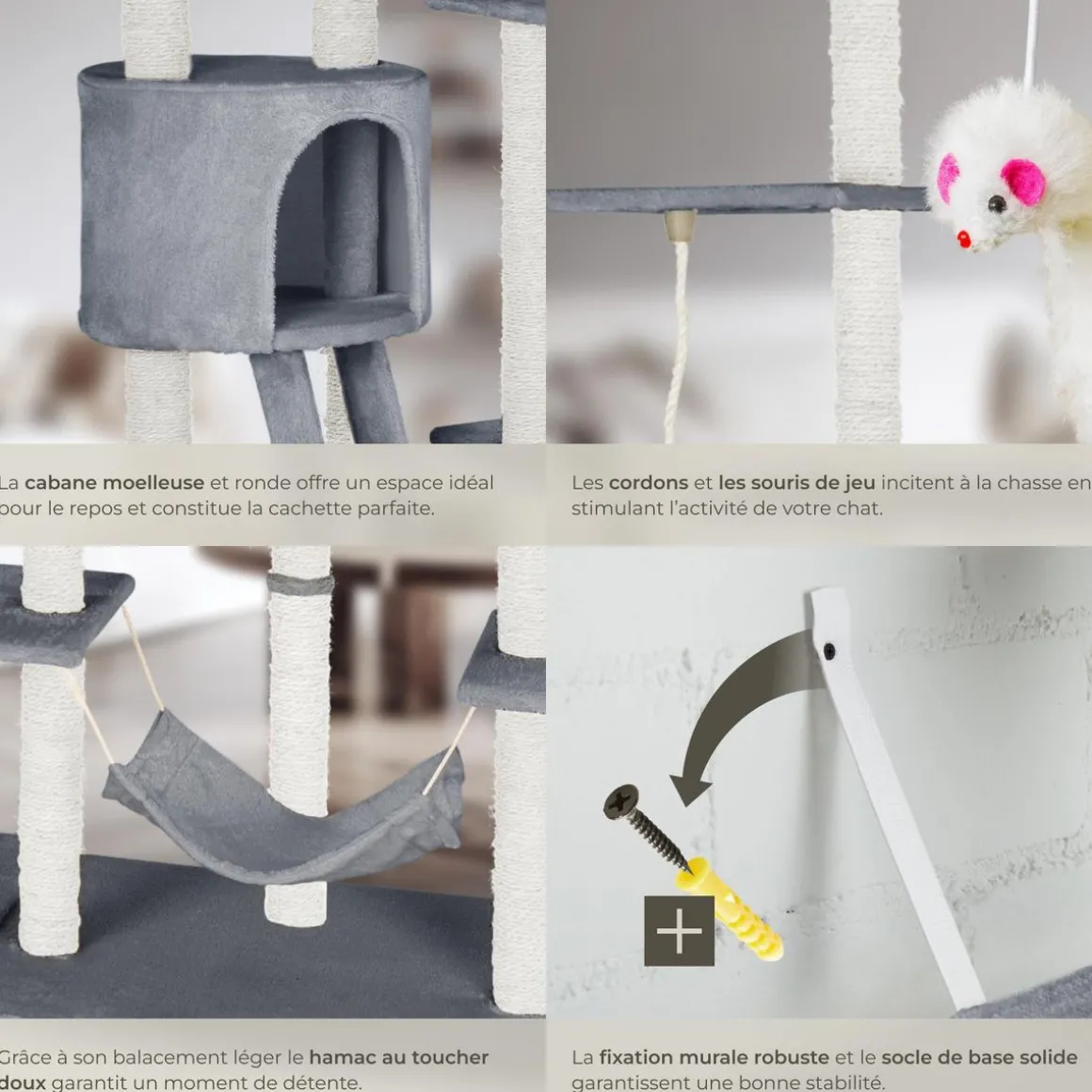 Arbre à Chat Snooky 261 cm