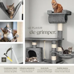 Arbre à Chat STOKELEY 141 cm