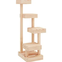 Arbre à chat 45,5x49x103 cm Bois de pin massif