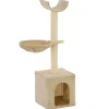 Arbre a chat avec griffoirs en sisal 105 cm Beige