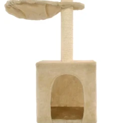 Arbre a chat avec griffoirs en sisal 105 cm Beige
