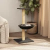 Arbre a chat avec griffoir en sisal Gris fonce 74 cm