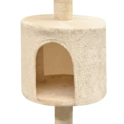 Arbre a chat avec griffoirs en sisal 125 cm Beige