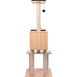 Arbre a chat avec tapis a gratter en sisal 129 cm