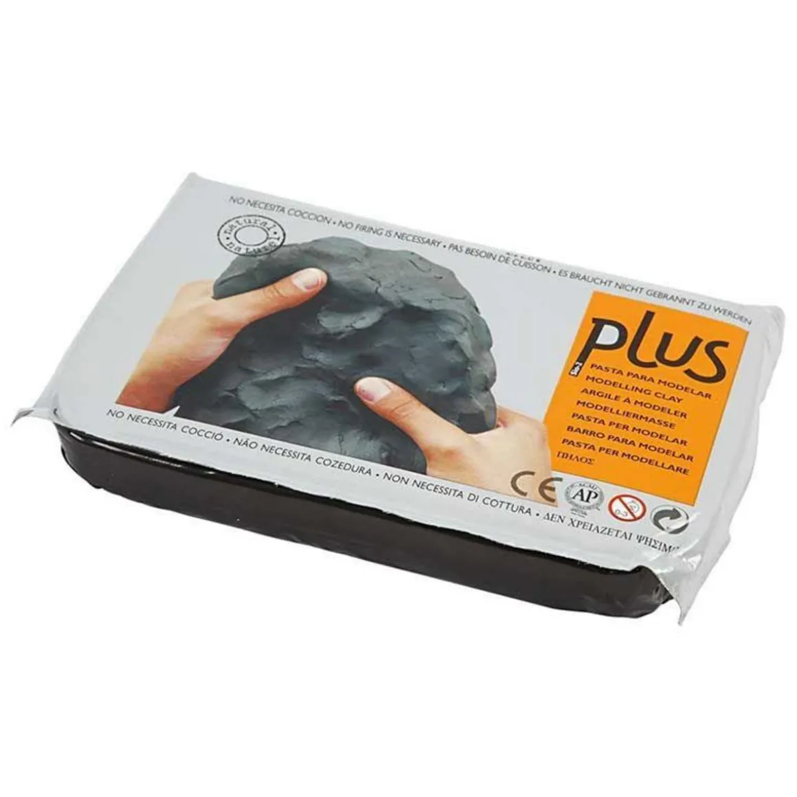 Argile à modeler 1 kg - noir