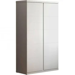 Armoire 2 Portes Lara 204cm Blanc