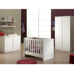 Armoire 2 Portes Lara 204cm Blanc