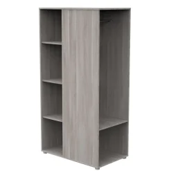 Armoire bébé ouverte Chêne Silex UP