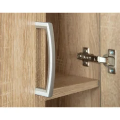 Armoire de rangement multifonctions 2 portes L70cm VISCONTI