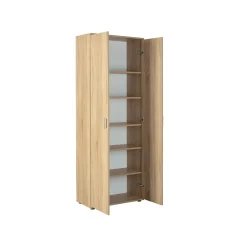 Armoire de rangement multifonctions 2 portes L70cm VISCONTI