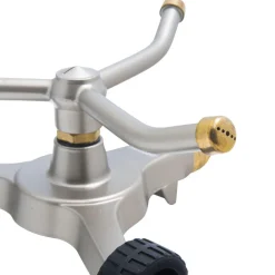 Arroseur rotatif 3 bras sur roues