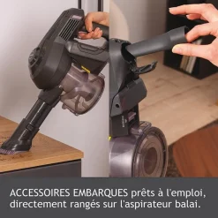 Aspirateur balai HF103X - Gris