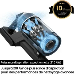 Aspirateur balai Jet 95 Complete VS20C95E4TB