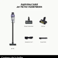 Aspirateur balai Jet 75E Pet VS20B75BGR4