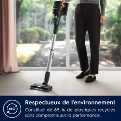 Aspirateur balai Ultimate 800 EP81B25GRN green