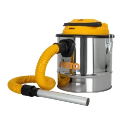Aspirateur de cendres 20V + Batterie lithium 2Ah Cuve inox 12L + Filtre HEPA + Chargeur VITO