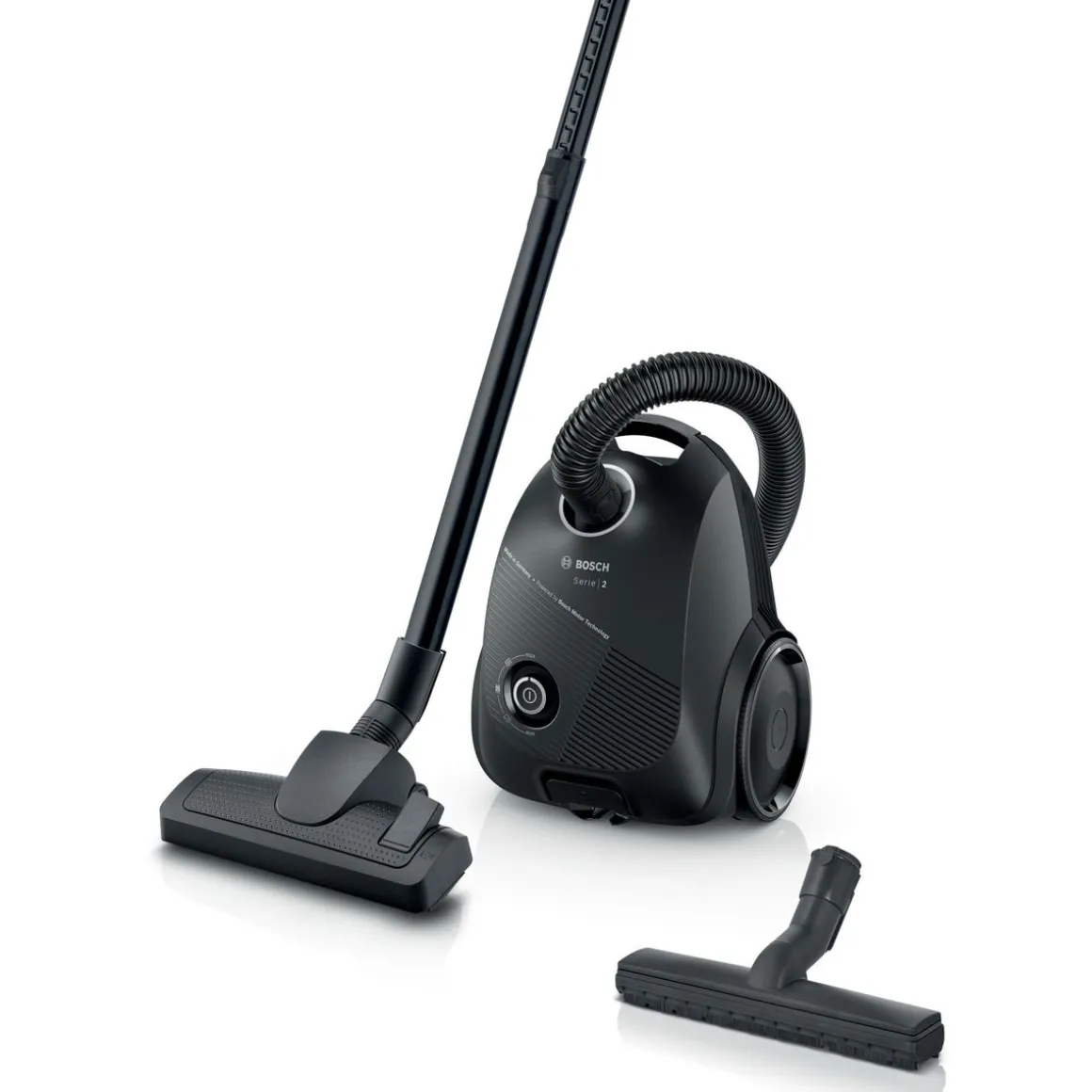 Aspirateur traîneau avec sac BGLS2BA3D8 - Noir