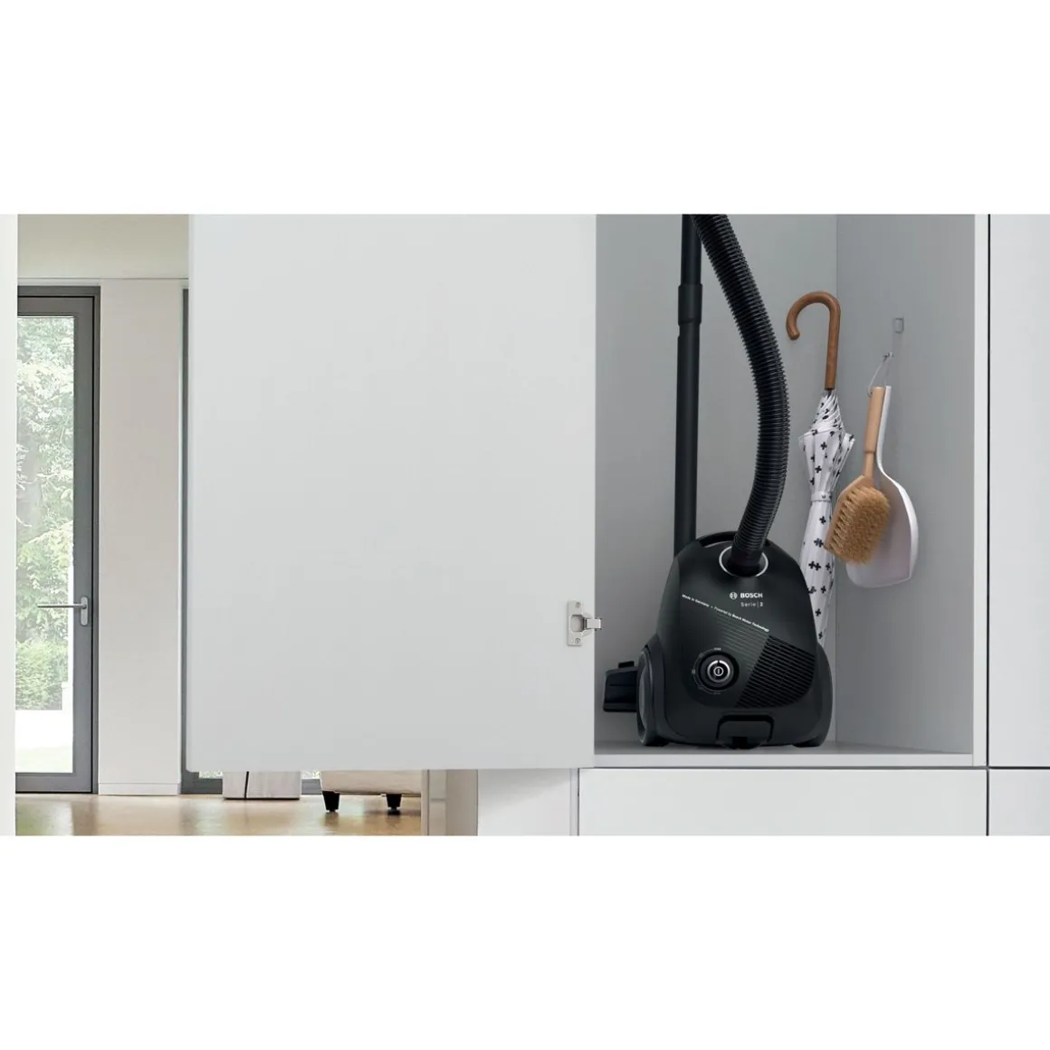Aspirateur traîneau avec sac BGLS2BA3D8 - Noir