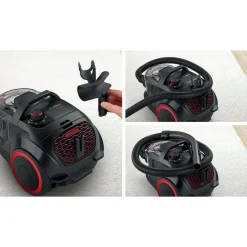 Aspirateur traîneau sans sac BGS21POW2 - Noir