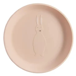 assiette silicone - madame lapin