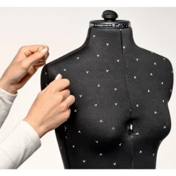 Atelier N.5 Mannequin Couture Réglable, Noir