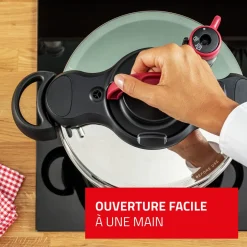 Autocuiseur 7,5 litres tous feux dont induction Clipso Minut Easy