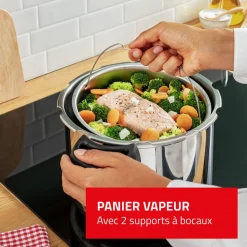 Autocuiseur 7,5 litres tous feux dont induction Clipso Minut Easy