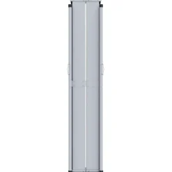Auvent lateral retractable Noir 180x600 cm