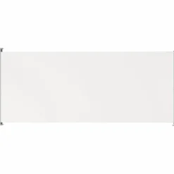 Auvent lateral retractable de patio 220x500 cm Creme