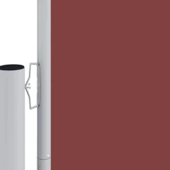 Auvent lateral retractable Marron 220x600 cm