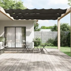 Auvent vertical Anthracite 100x1000 cm Tissu oxford