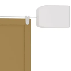 Auvent vertical Beige 60x270 cm Tissu oxford