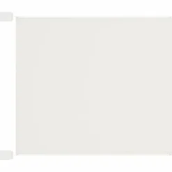Auvent vertical Blanc 60x1000 cm Tissu oxford