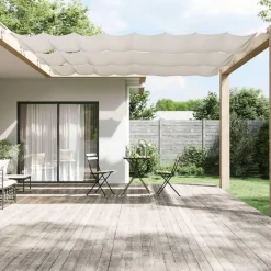 Auvent vertical Blanc 100x800 cm Tissu oxford