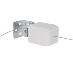 Auvent vertical Blanc 100x800 cm Tissu oxford