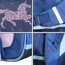 BAGTROTTER Cartable 38 cm Cybel X Phileas Bleu