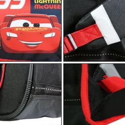 BAGTROTTER Cartable 38 cm Disney Cars Rouge et bleu